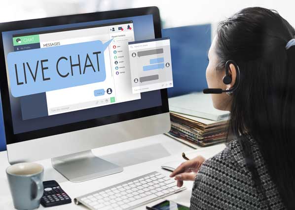 Business e-chat LiveChat