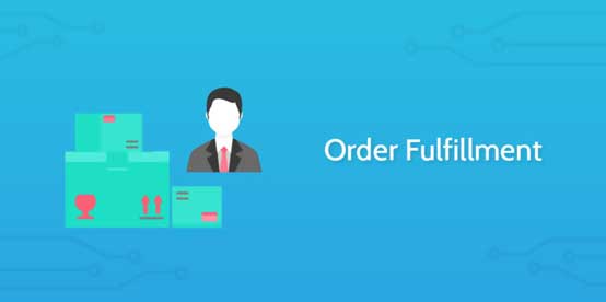 Order fulfillment graphic