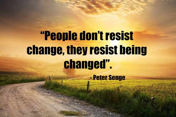 Peter Senge Change Quote