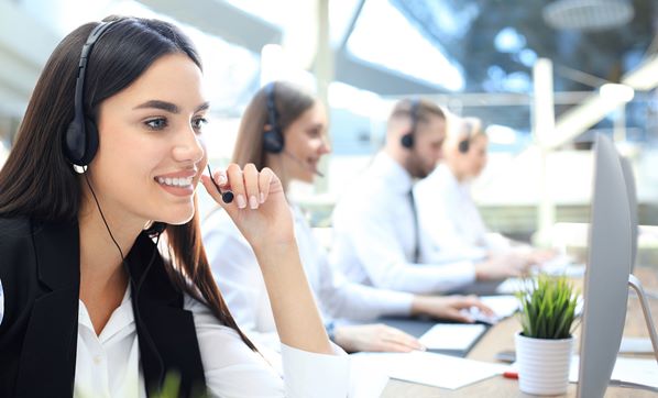 Outsourced call center agents