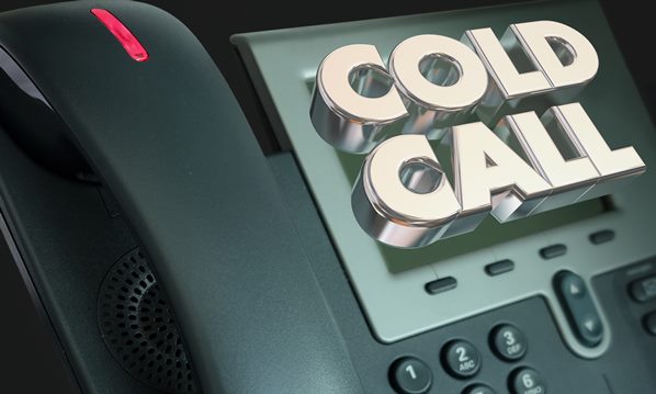 Cold calling telephone