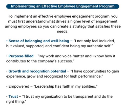 Transforming the Customer Experience Through Employee Engagement