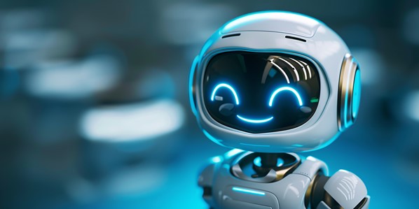 Smiling AI bot