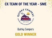 Quirky Campers Awarded the CX Team of the Year thumbnail