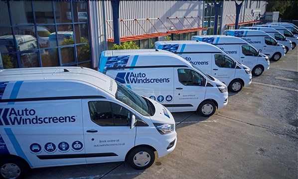 Auto Wndscreens' vans