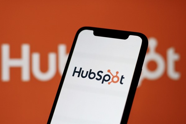 Hubspot app on mobile phone