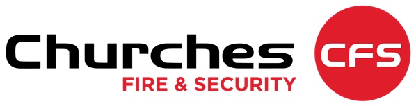 Churches Fire & Security logo