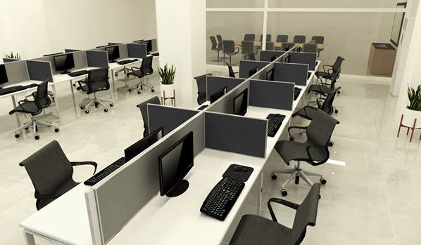 Call center desks