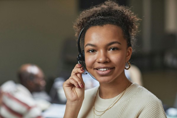Telephone customer care agent