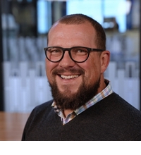 Garrett Jorewicz, senior vice president, Innovation and Enterprise Solutions, Credit Union 1