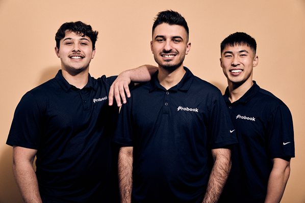 Probook Ben Cervantez, George Eliadis and Lewis Zhang
