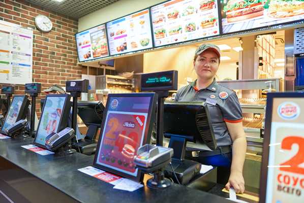 Burger King team member