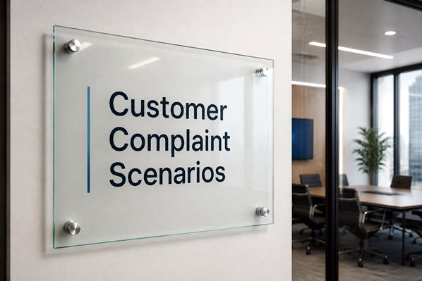 Customer complaint scenarios