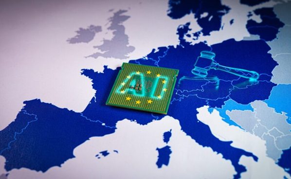 EU AI Act - map of Europe