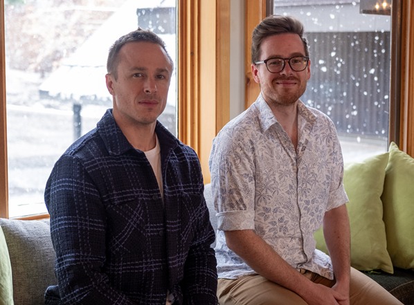 Onton founders - Zach Hudson (left) and Alex Gunnarson (right)