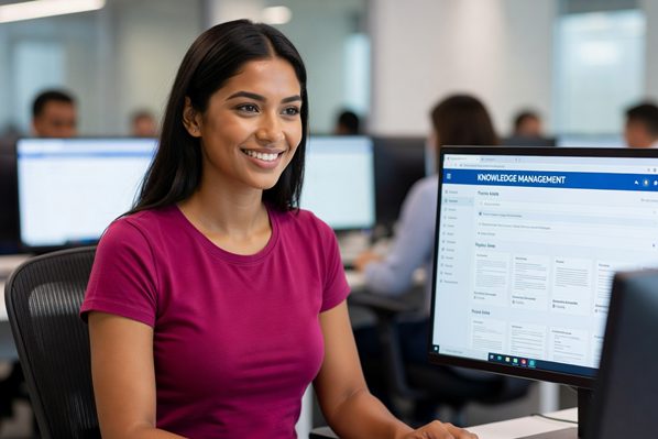 A CSR using a Knowledge Management system