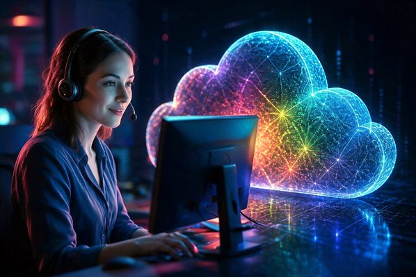 Verizon contact center agent and Google Cloud