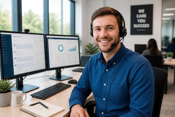 Contact center manager using call analysis software