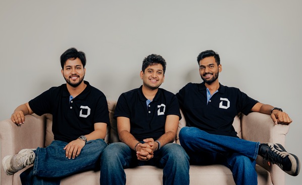 Dodge Founding team Aditya Thakur, Rebhav Bharadwaj, Aditya Patil